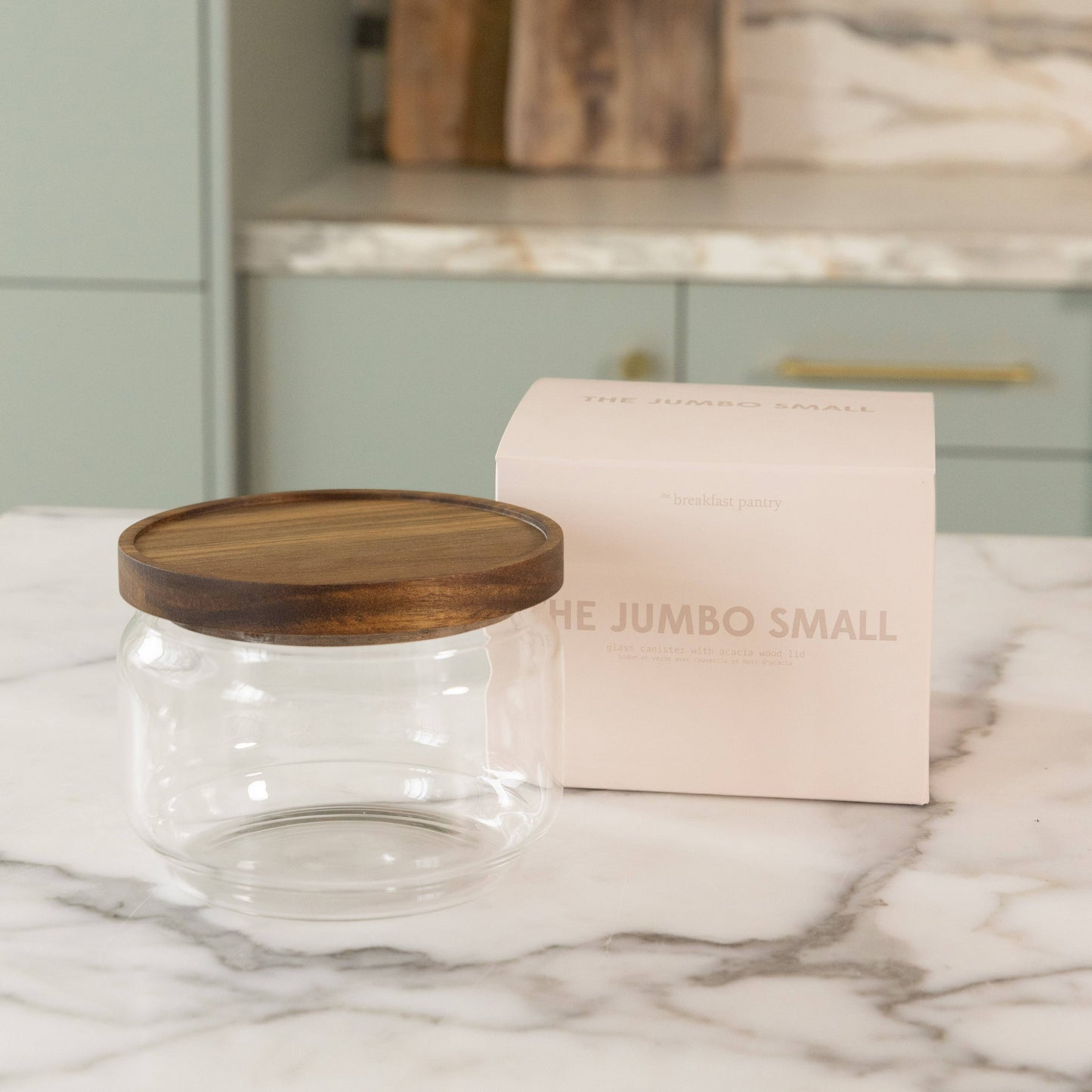 The Jumbo Small Glass Canister