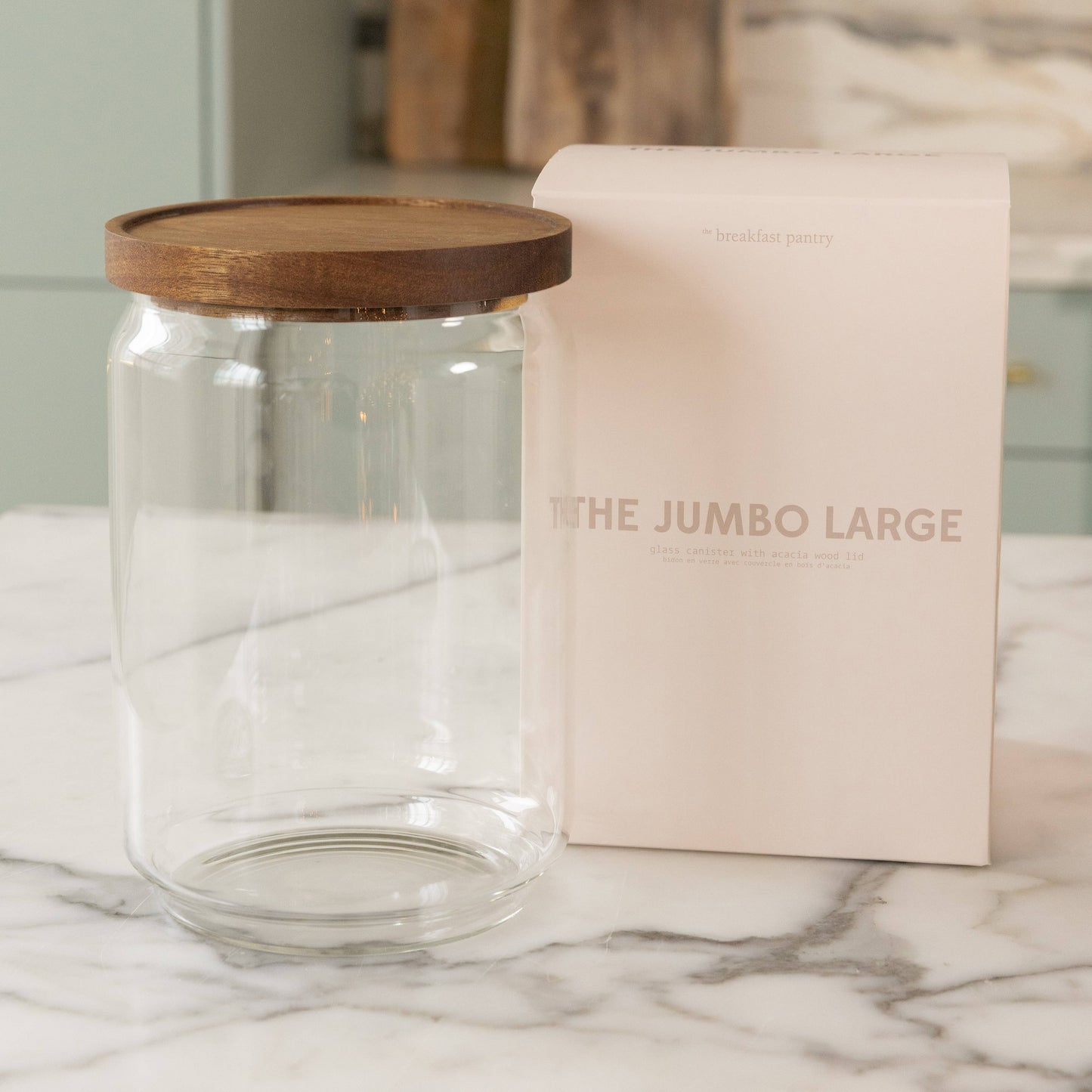 The Jumbo Large Glass Canister