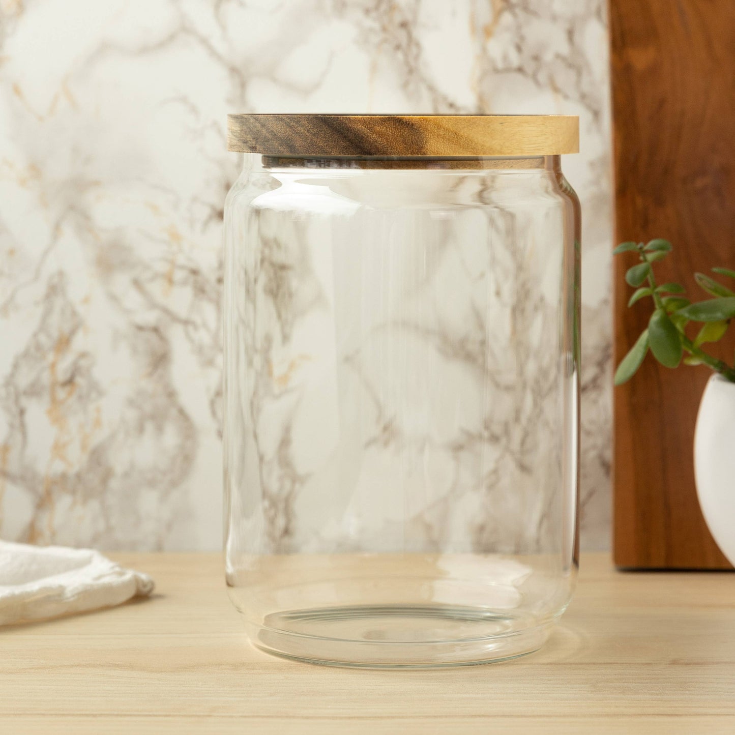 The Jumbo Large Glass Canister